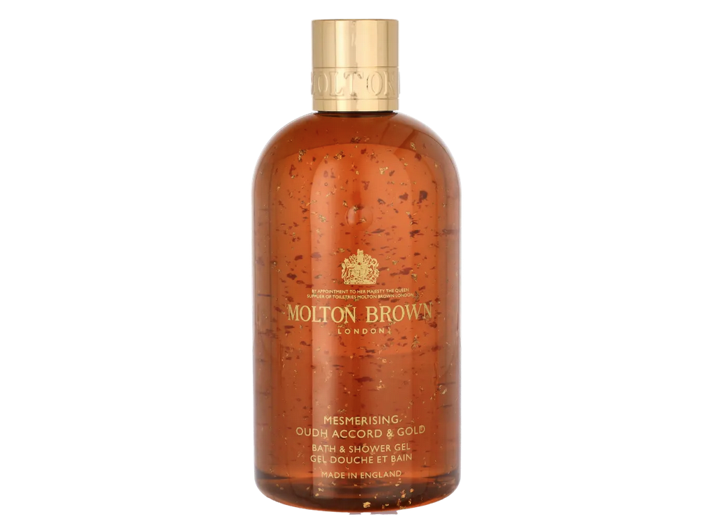 Molton Brown Mesmerising Oudh Accord and Gold Bath and Almond SG - 300 ml