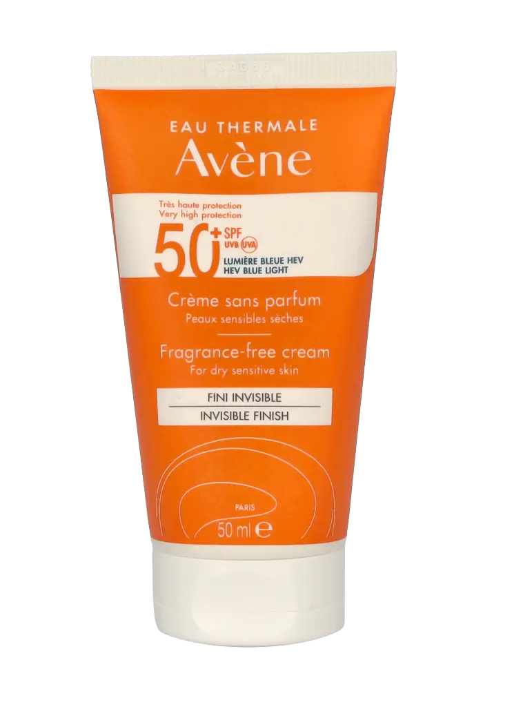 Avene High Protection Unscented Cream SPF50+ 50ml